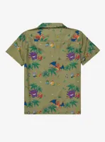 OppoSuits Pokémon Tropical Allover Print Woven Button-Up