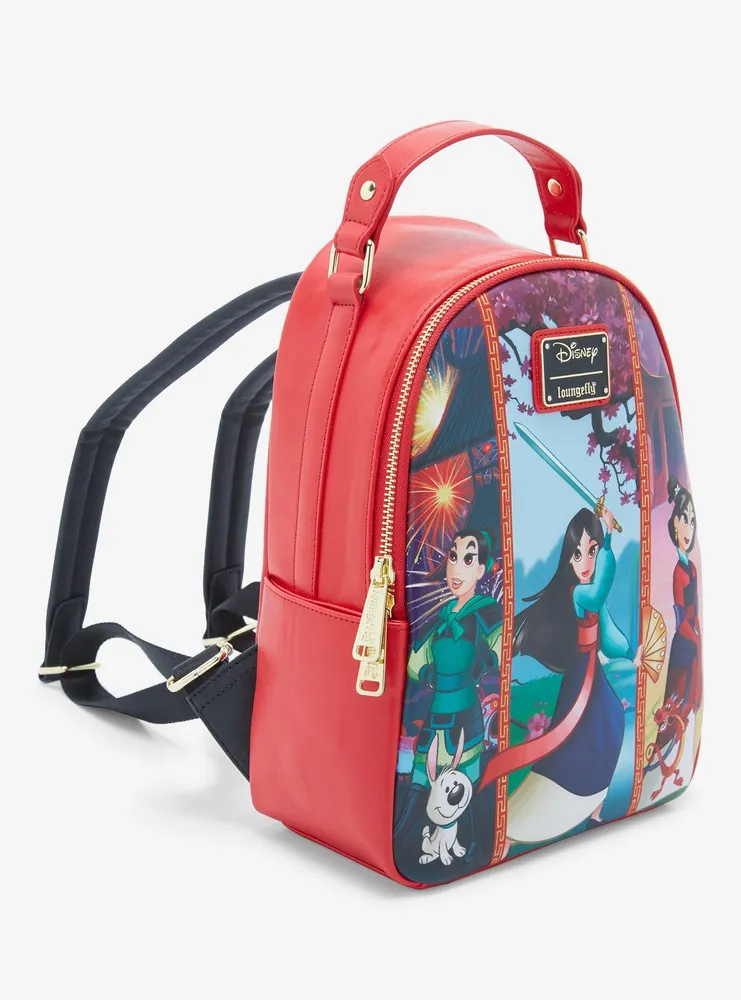 Loungefly Disney Mulan Outfits Mini Backpack - BoxLunch Exclusive