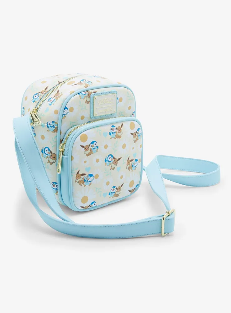 Loungefly Pokémon Eevee & Piplup Crossbody Bag 