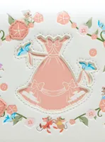 Loungefly Disney Cinderella Floral Dress Crossbody Bag - BoxLunch Exclusive