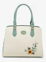 Studio Ghibli My Neighbor Totoro Sage Green Floral Satchel Bag