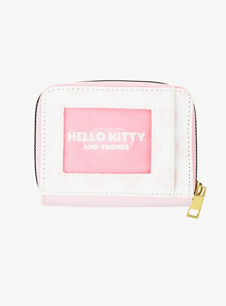 Hello Kitty And Friends Milk Cartons Mini Zipper Wallet