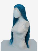 Epic Cosplay Nemesis Teal Blue Mix Long Lace Front Wig