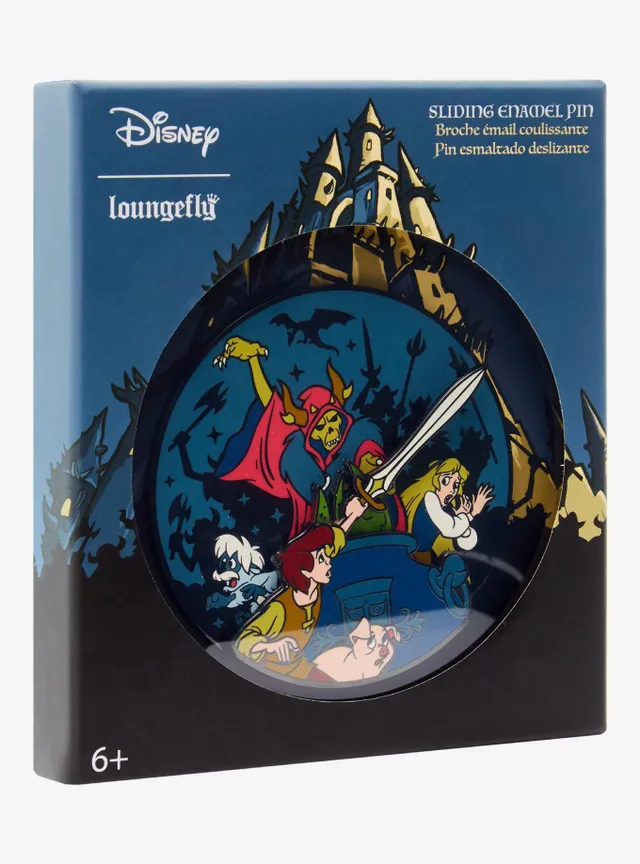 Hot Topic Loungefly Disney Sleeping Beauty Mirror Lenticular Enamel Pin