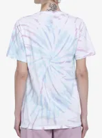 Hello Kitty And Friends Pastel Tie-Dye Boyfriend Fit Girls T-Shirt