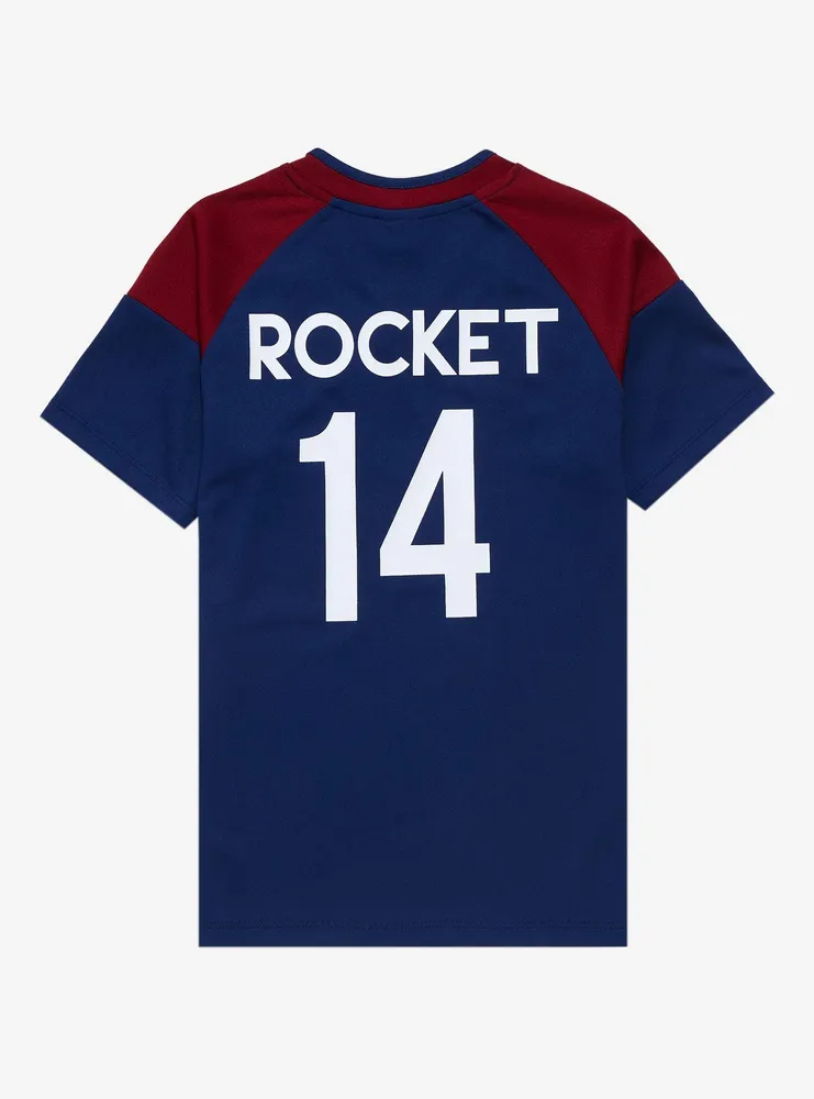 Our Universe Marvel Guardians of the Galaxy Rocket Youth Soccer Jersey - BoxLunch Exclusive