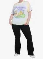 The Land Before Time Character Floral Boyfriend Fit Girls T-Shirt Plus