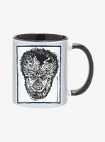 Universal Monsters The Wolfman Head Mug 11oz