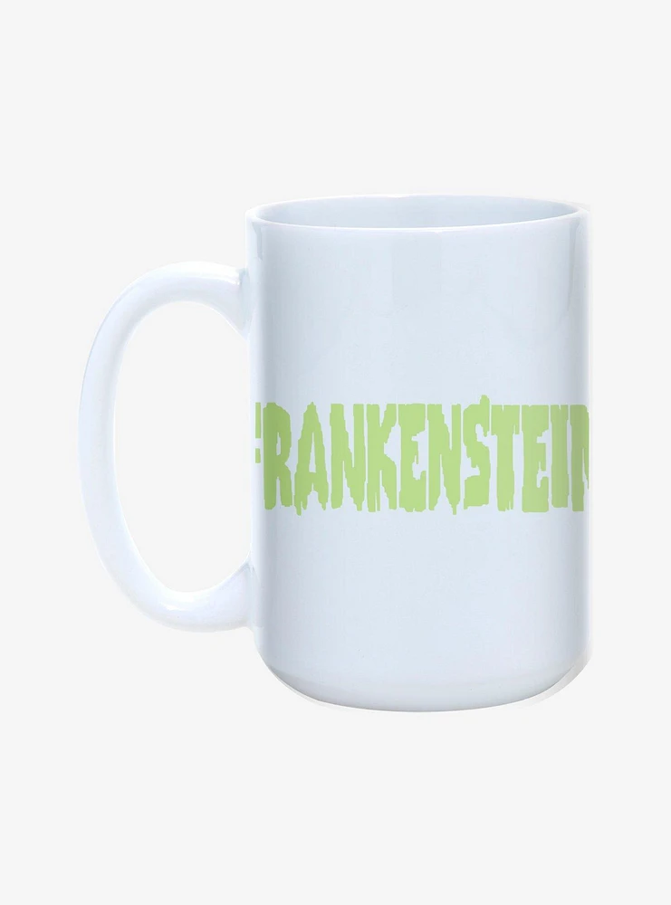 Universal Monsters Frankenstein Logo Mug 15oz