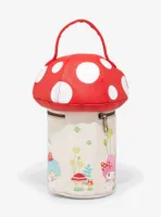 Hello Kitty And Friends Mushroom Figural Makeup Bag