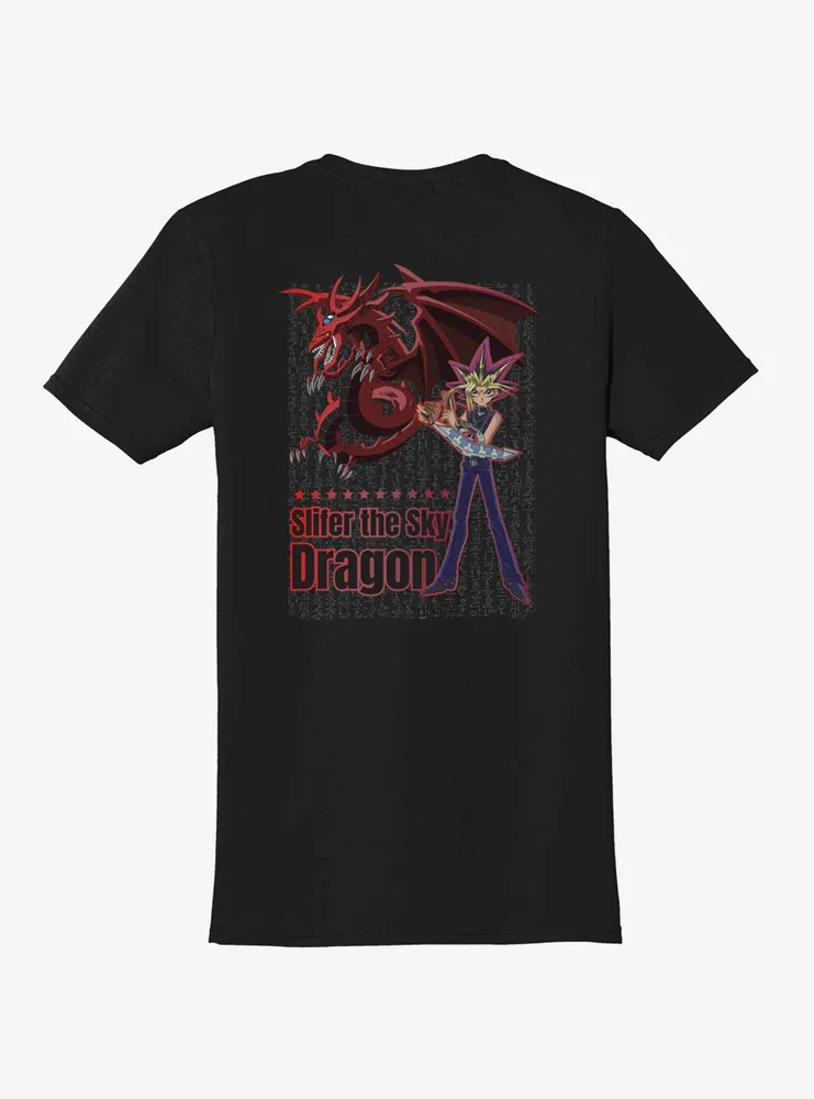 Yu-Gi-Oh! Millennium Puzzle & Sky Dragon Double-Sided T-Shirt