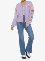 Care Bears Cousins Lavender Skimmer Girls Cardigan