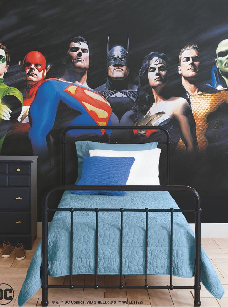 DC Comics Justice League Peel And Stick Mural