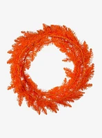 Kurt Adler 24-inch Unlit Orange Wreath