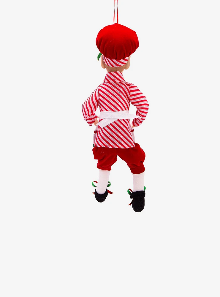 Kurt Adler Kringle Klaus Elf Baker Ornament