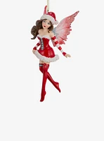 Kurt Adler Amy Brown Miss Santa Fairy Ornament