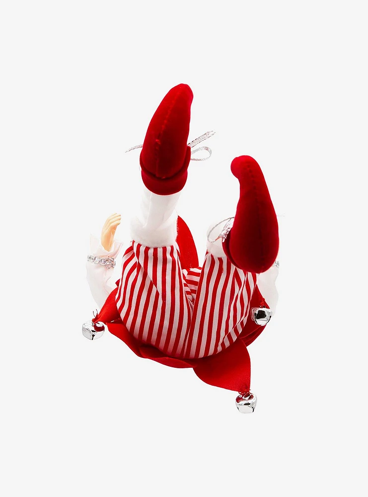 Kurt Adler Kringle Klaus Peppermint Elf Ornament