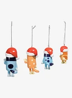 Kurt Adler Bluey and Family Ornament Set