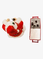 Kurt Adler Coke Santa with Table Cooler Figure