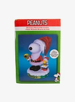 Kurt Adler Peanuts Snoopy Musical Santa Nutcracker