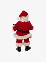 Kurt Adler Hershey Bar Fabric Santa Figure