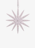 Kurt Adler Modern Snowflake with Swarovski Elements Ornament