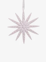 Kurt Adler Modern Snowflake with Swarovski Elements Ornament