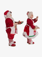 Kurt Adler Fabriche Mr. and Mrs. Santa Figure