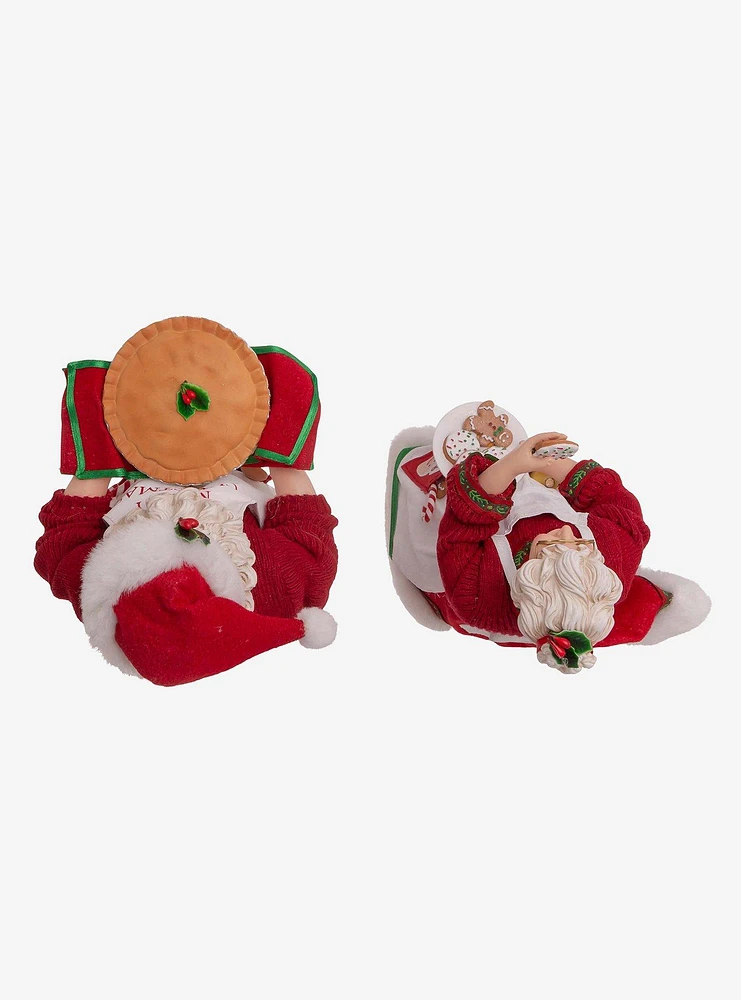 Kurt Adler Fabriche Mr. and Mrs. Santa Figure