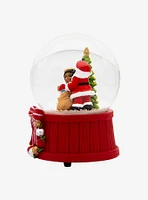 Kurt Adler Musical Santa Snow Globe