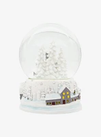 Kurt Adler Musical Snowy House Snow Globe