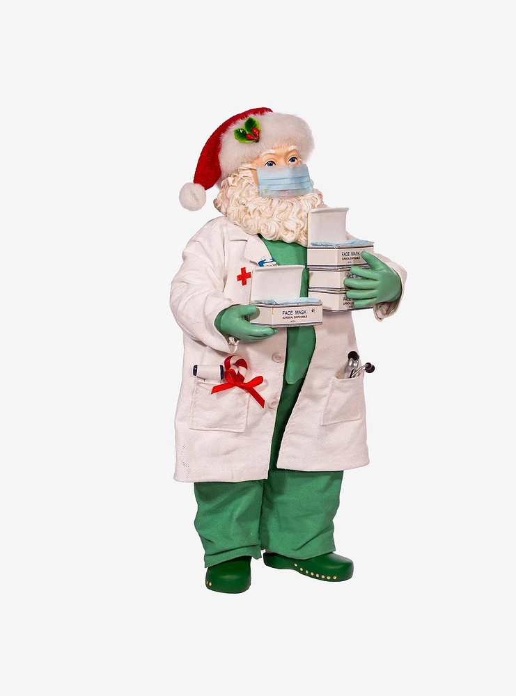 Kurt Adler Fabriche Santa Doctor Figure