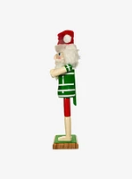 Kurt Adler Wooden Yoga Santa Nutcracker