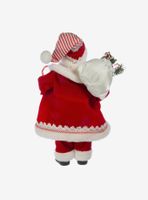 Kurt Adler Kringle Klaus Peppermint Santa Figure