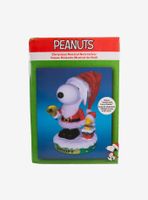 Kurt Adler Peanuts Snoopy Musical Santa Nutcracker