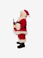 Kurt Adler Hershey Bar Fabric Santa Figure