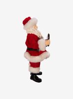 Kurt Adler Hershey Bar Fabric Santa Figure