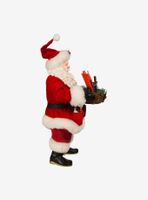 Kurt Adler Hershey Santa with Basket Figure