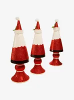 Wooden Santa Tree Table Pieces Decor
