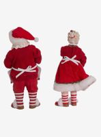 Kurt Adler Fabriche Mr. and Mrs. Santa Figure