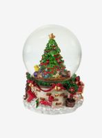 Kurt Adler Musical Christmas Tree Snow Globe