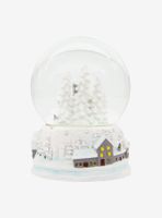 Kurt Adler Musical Snowy House Snow Globe