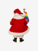 Kurt Adler Fabriche Pride Santa Figure