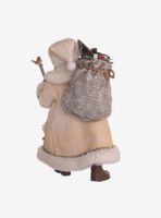 Kurt Adler Fabriche Snowy Woods Santa Figure