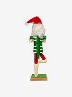 Kurt Adler Wooden Yoga Santa Nutcracker