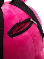Skelanimals Pink Jack Plush Backpack