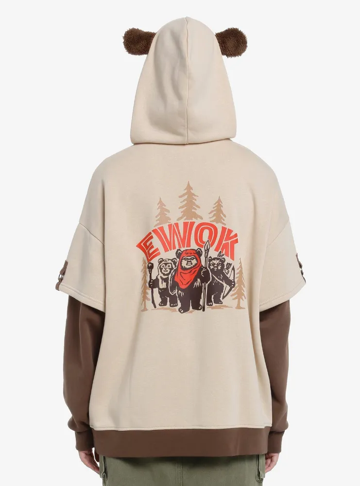 Her Universe Star Wars Ewok Girls Twofer Hoodie