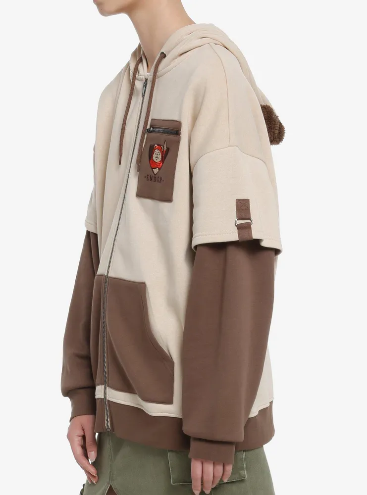 Her Universe Star Wars Ewok Girls Twofer Hoodie