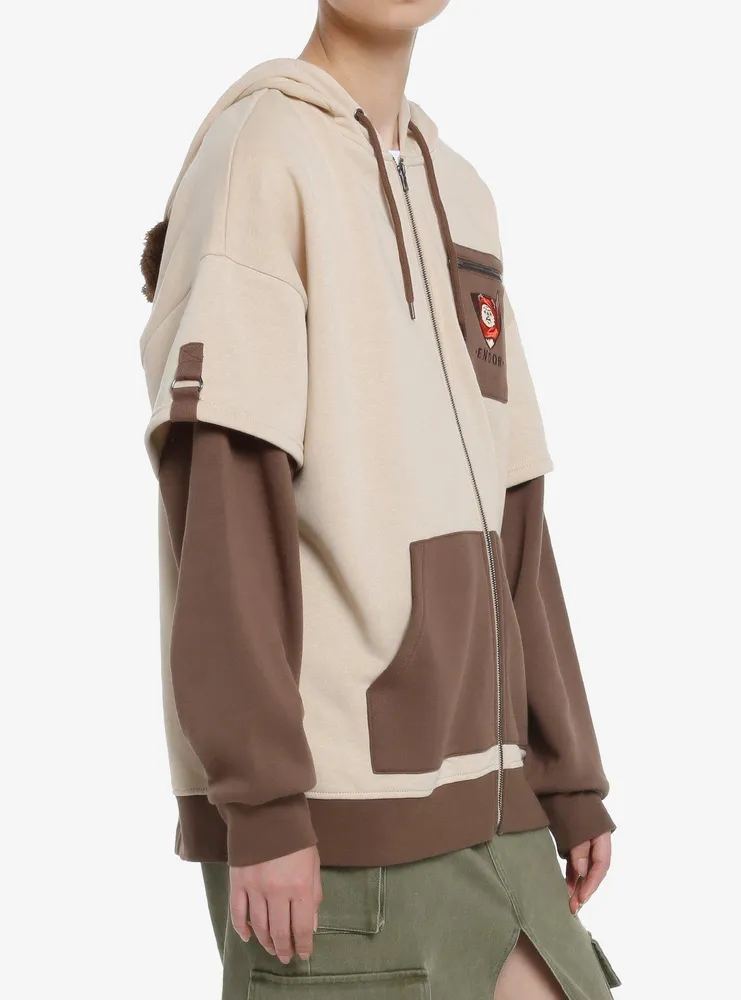Her Universe Star Wars Ewok Girls Twofer Hoodie