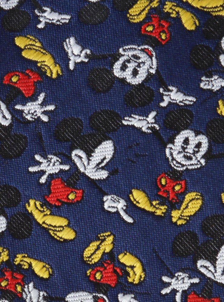 Disney Mickey Mouse Action Navy Men's Tie